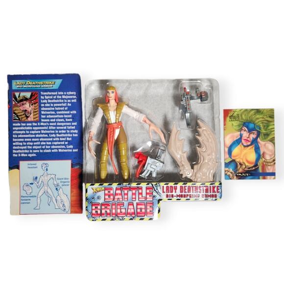 X-Men Battle Brigade Lady Deathstroke Bio-Morphing Armor 5.25" Action Figure - Picture 1 of 7